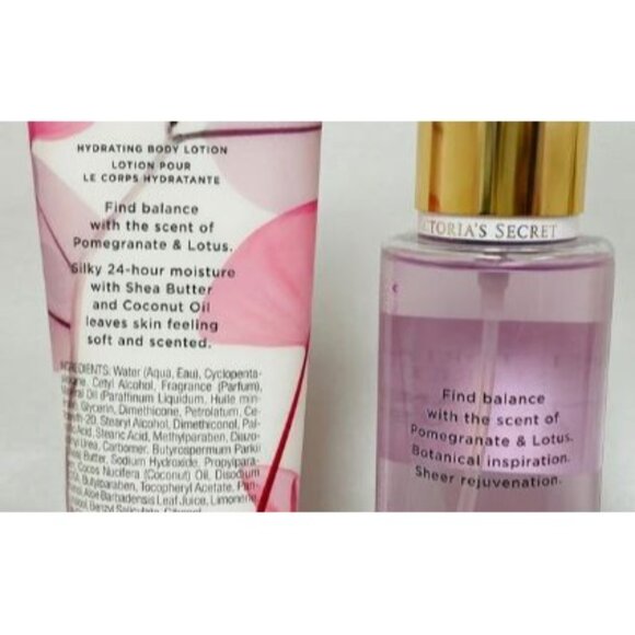 Victorias Secret Pomegranate & Lotus Balance 2 Piece Set - Picture 2 of 2